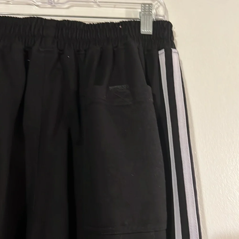 Tank black/white jacket and pants outfit